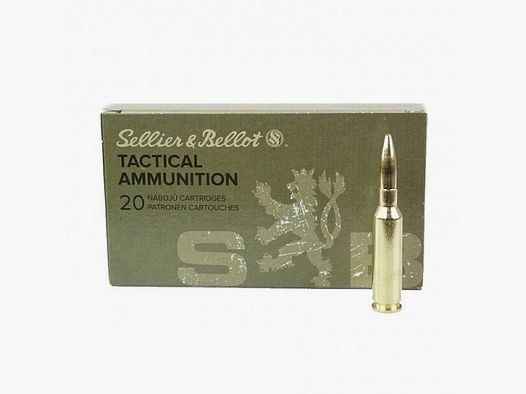 Sellier & Bellot 6.5 Creedmoor 140 gr FMJ-BT (20 pcs.)