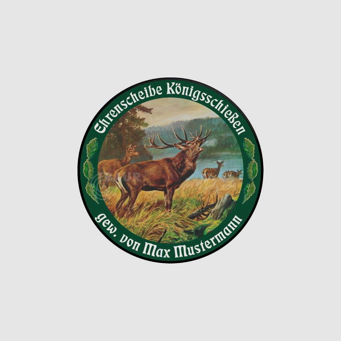 Cible de tir ECO-LINE Motif 104