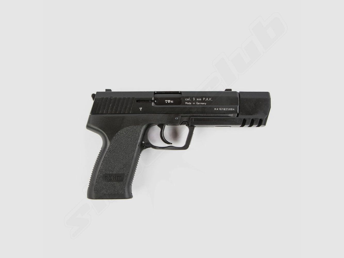 Röhm RG 96 MATCH brüniert 9 mm P.A.K. Platzpatronen-Set, Bild 3 von 4