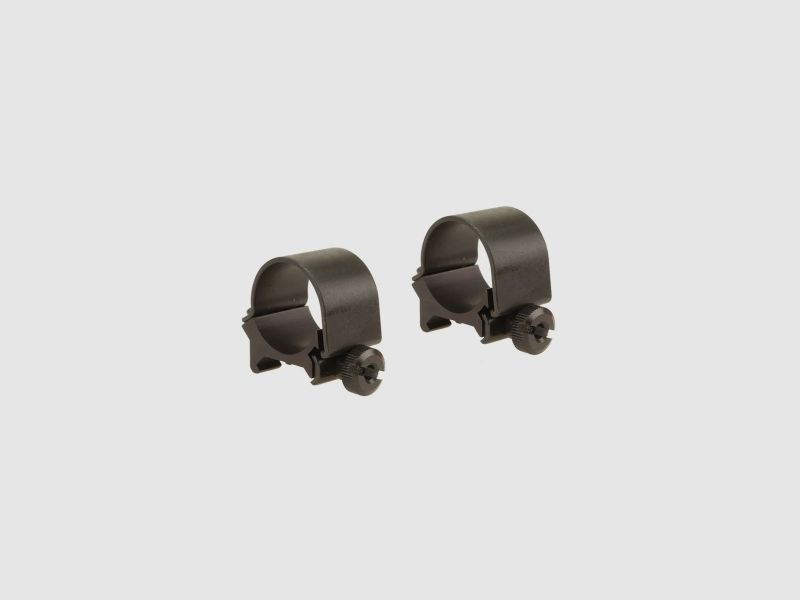 Weaver Top-Mount Weaver-Style Anelli nero opaco 25,4mm basso, BH 2,26mm