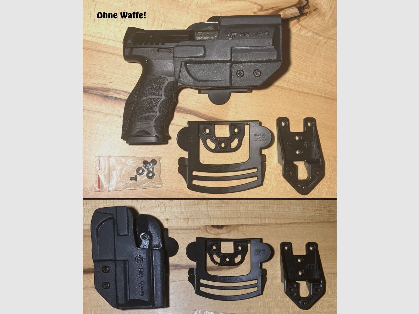 Comp-Tac Kydex Holster International for Heckler & Koch SFP9-SF or SFP9SK-SF