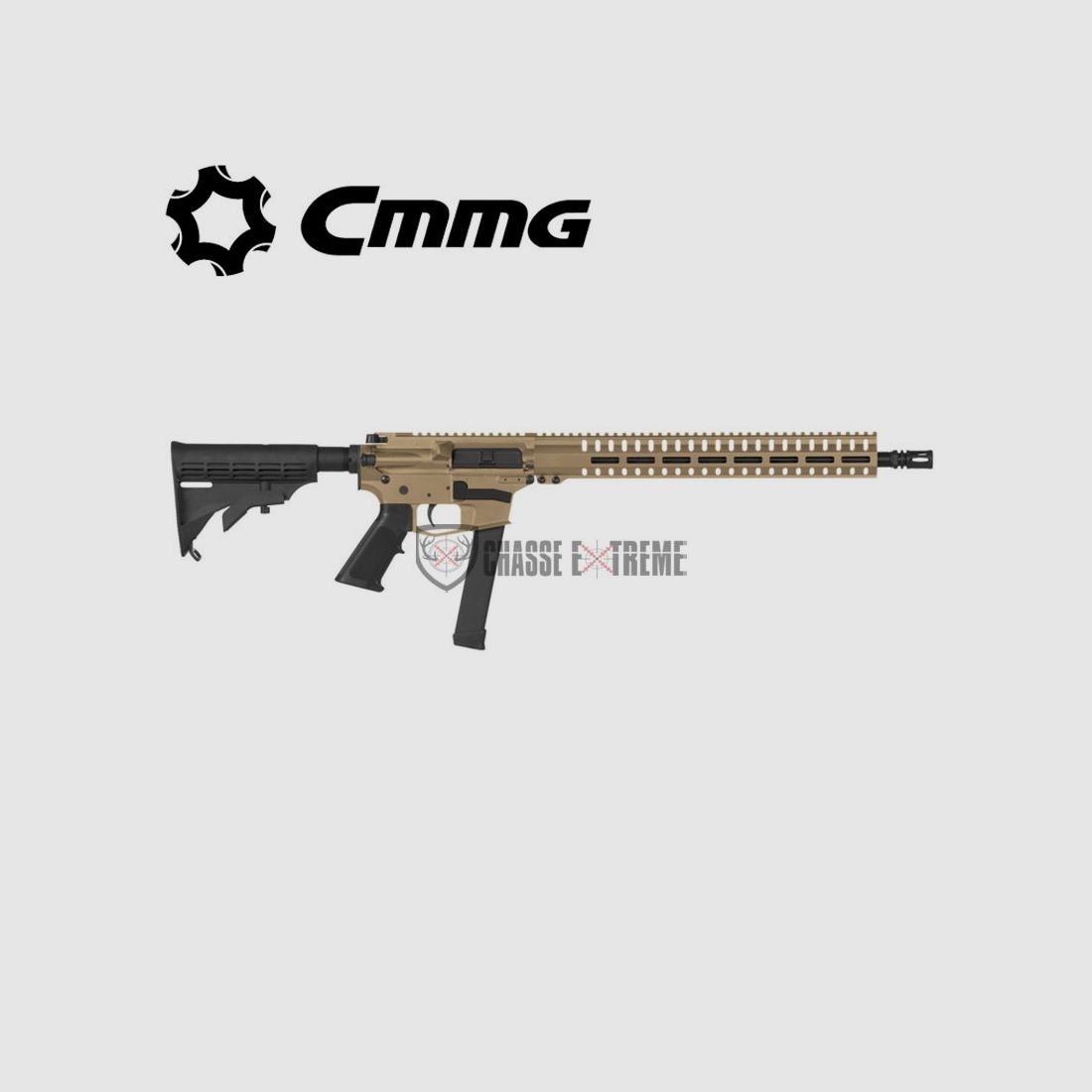 CMMG Mkgs Drb 16'' Büchse 9 mm Glock-Magazin