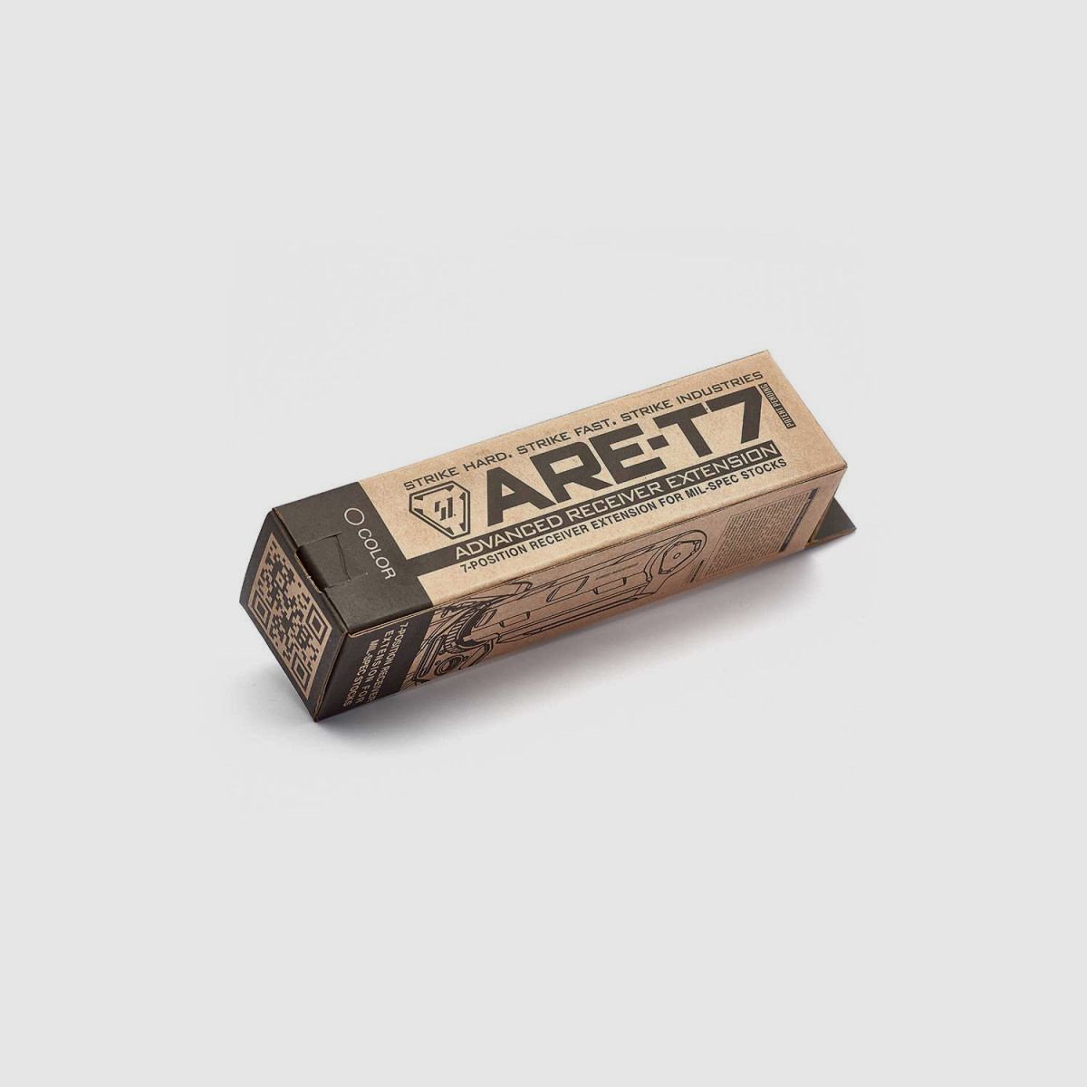 Strike Industries SI-AR-ARE-T7-BK Zaawansowana Przedłużka Odbiornika Rury Tłumika, zdjęcie 2 z 3