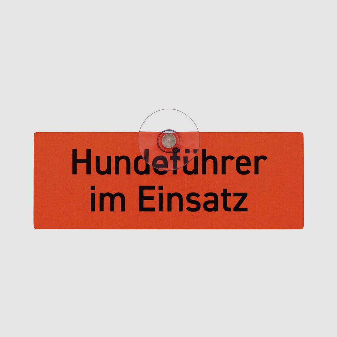 Dog handler sign