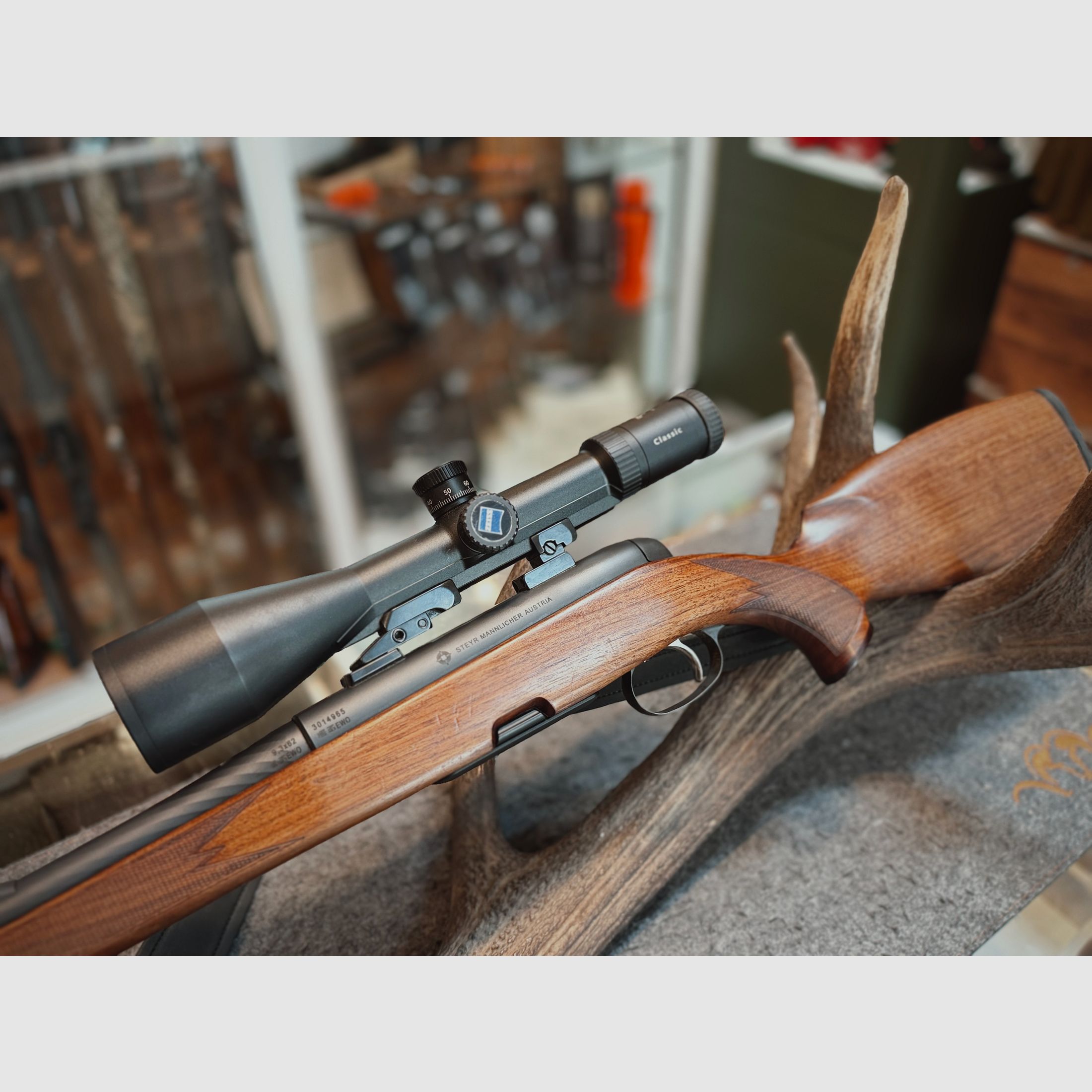 Steyr CL II Kal. 9,3x62 mit Zeiss Diavari M 3-12x56 – Gebraucht, Topzustand
