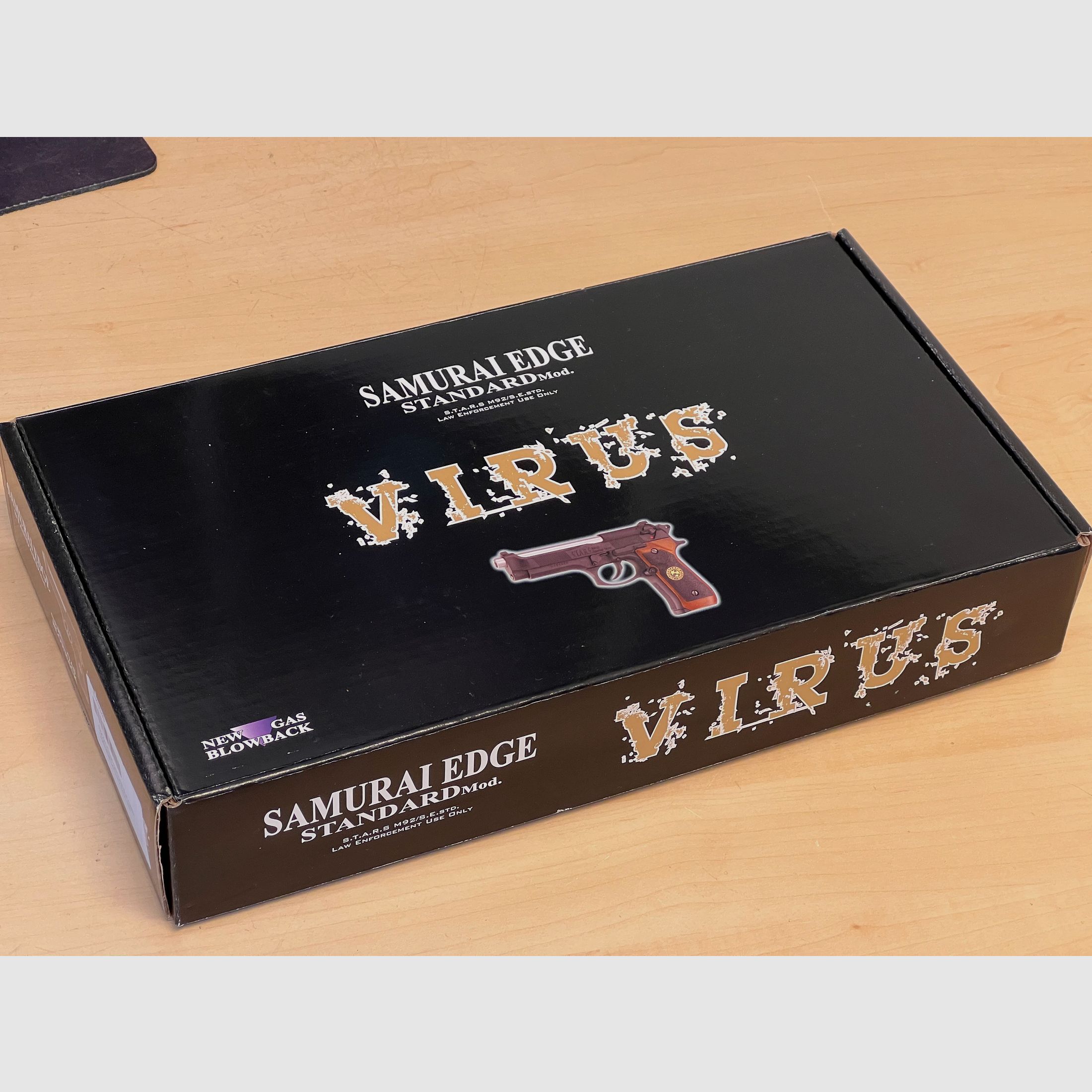 WE Socom Gear Samurai Resident Evil Vollmetall GBB 6mm Czarny