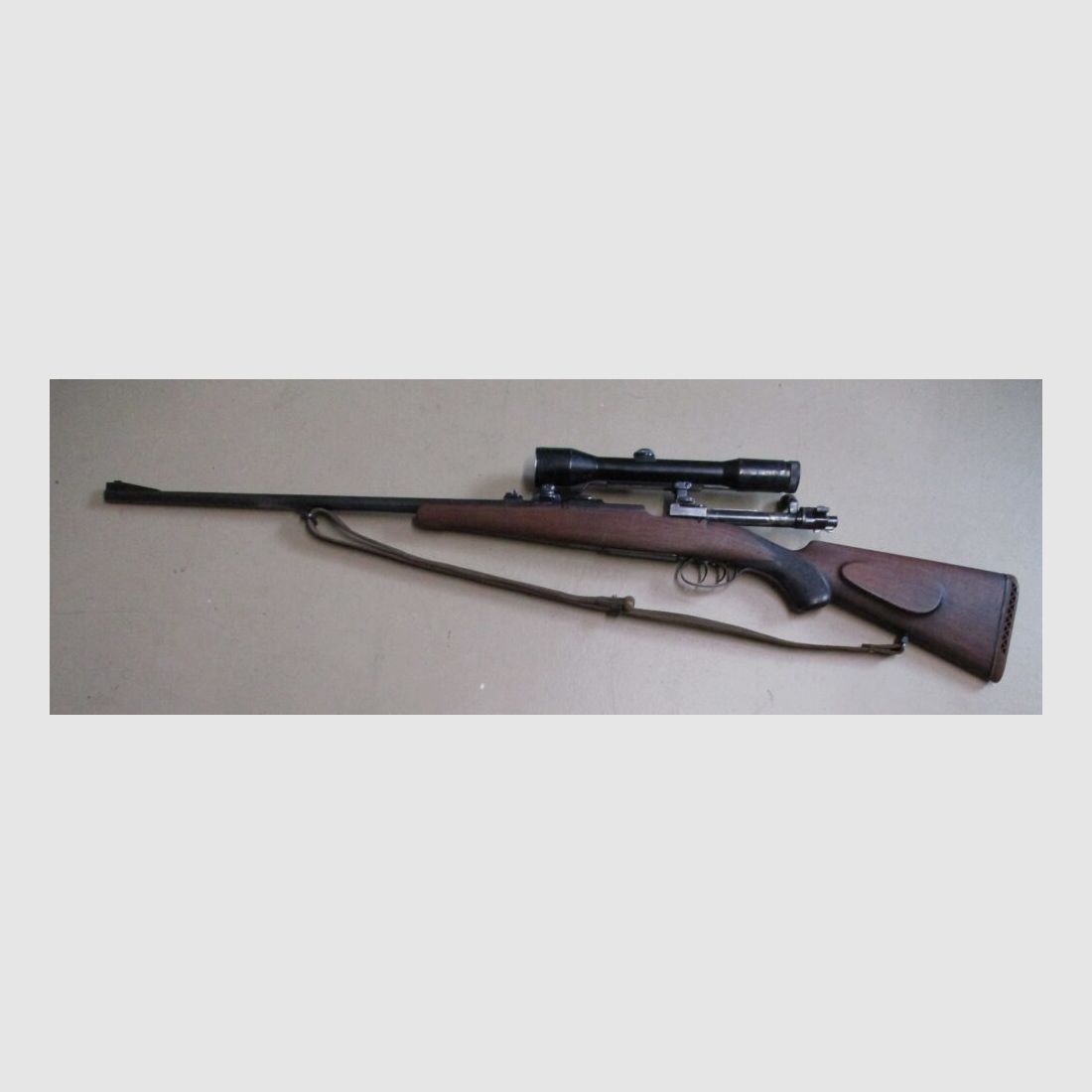 Repeater rifle Mauser 98 with imperial proof and ZF Zeiss 1.5-6x42 98