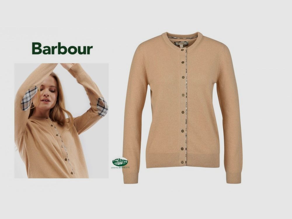 BARBOUR Strickjacke Pendle Farbe Honig Damen