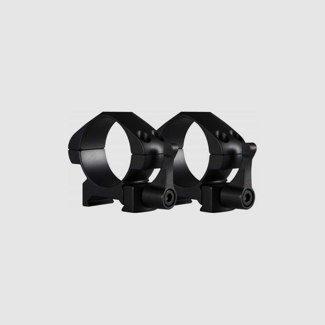 Hawke Precision Steel Ring Mount Weaver Ø30 mm Low QD-Hebel 2 St. Höhe 5 mm