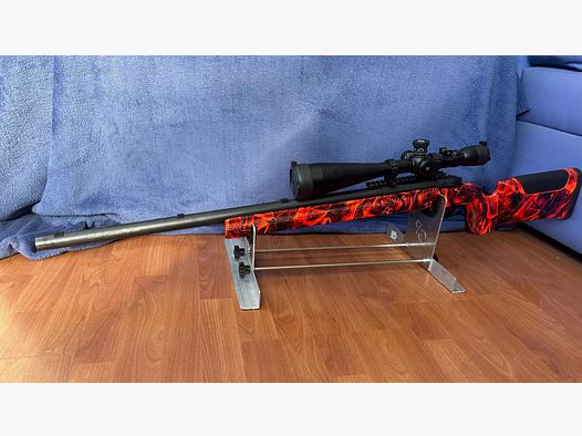 (M.G.) BOLT ACTION RIFLE SABATTI TLD RED CAL. 6.5X47 LAPUA WITH SCOPE