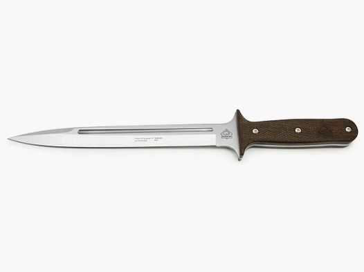 Puma XP cuchillo para jabalí 15, cuchillo de captura, pakkawood con piel de pez