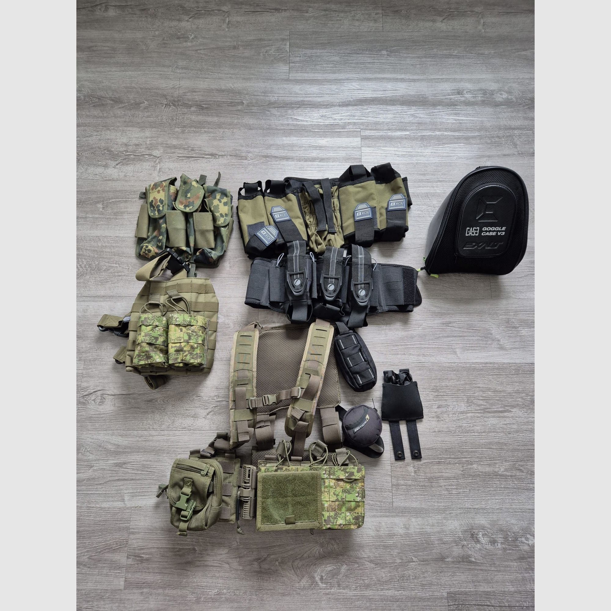 Planet Eclipse Emek MG100 Set con molti accessori - usato, ben curato