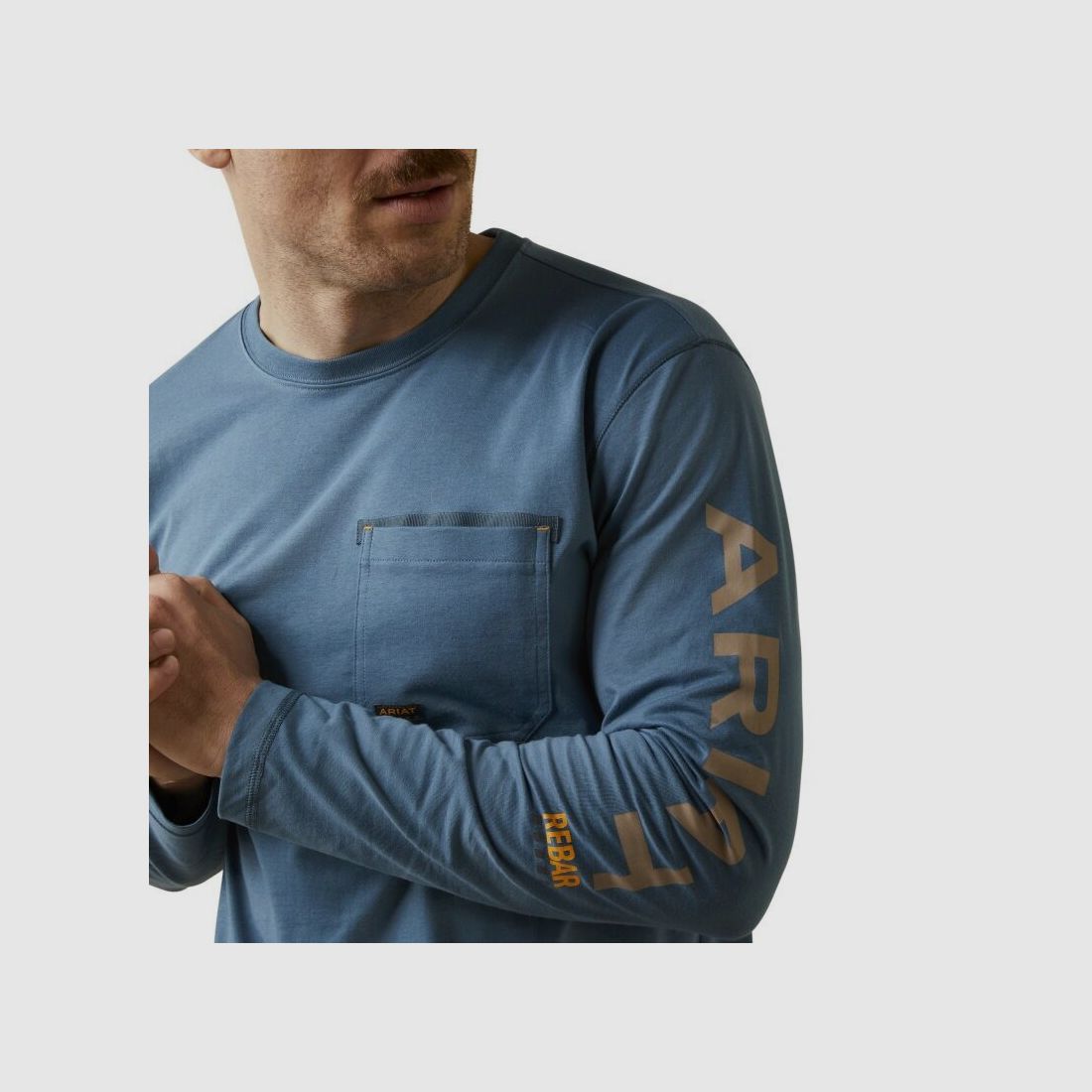 Ariat Herren Langarmshirt Rebar® Workman Logo