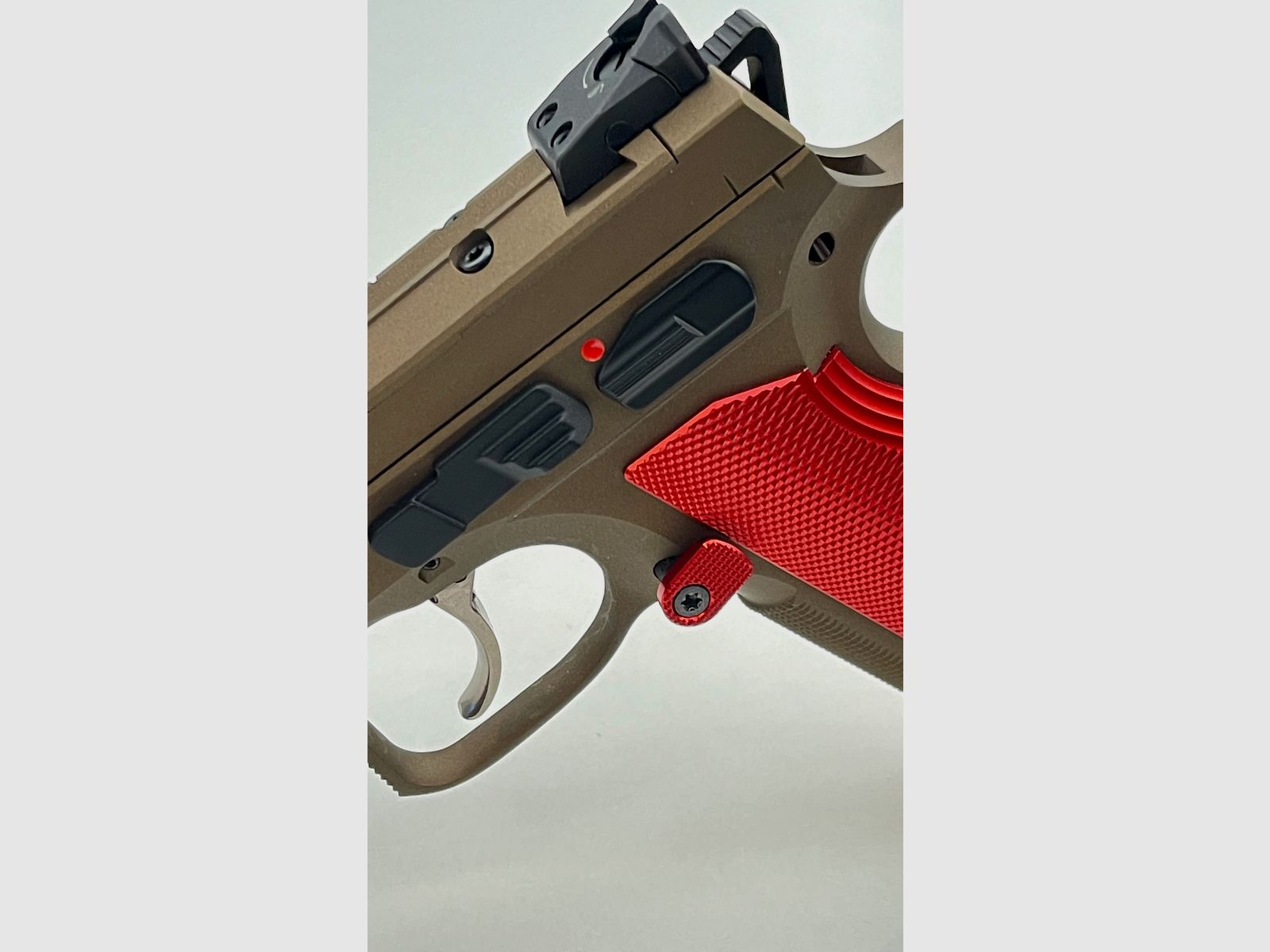 CZ SHADOW 2 BURNT BRONZE RED Edition" NOWY 9mmLuger