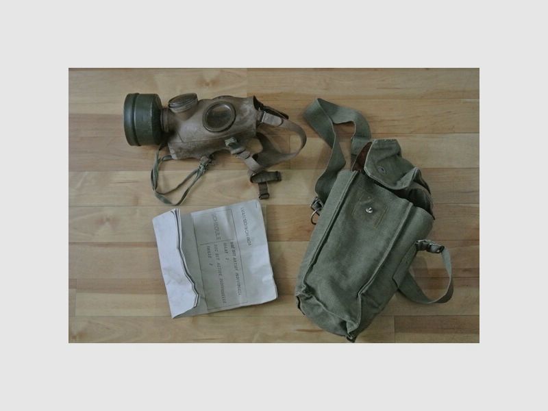 Belgische M51 Armee Gasmaske Filter & Tasche Original Militär Armee Soldate 2