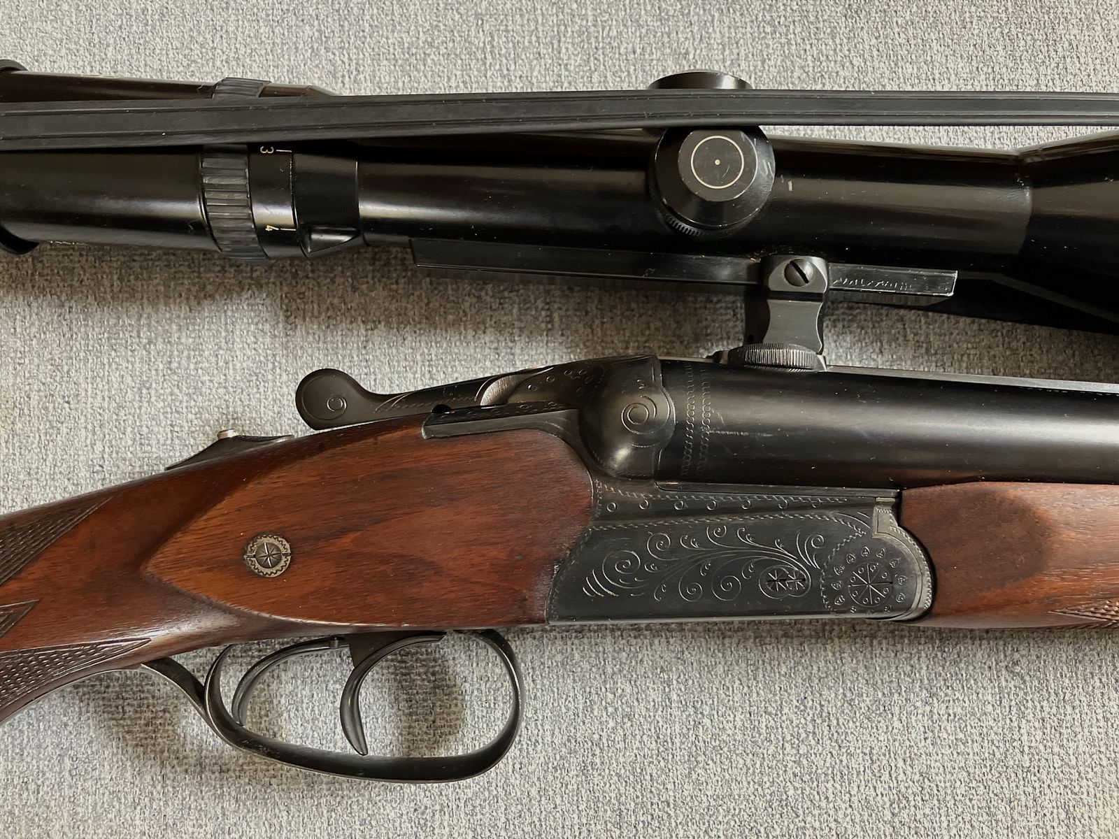 Drilling Merkel Suhl 7x65R / 12/70 Biber Schaft  Top!