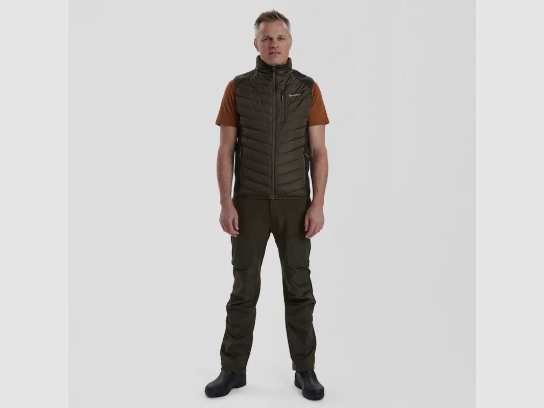 Gevoerde Trui Vest Deerhunter Moor Groen, afbeelding 5 van 9