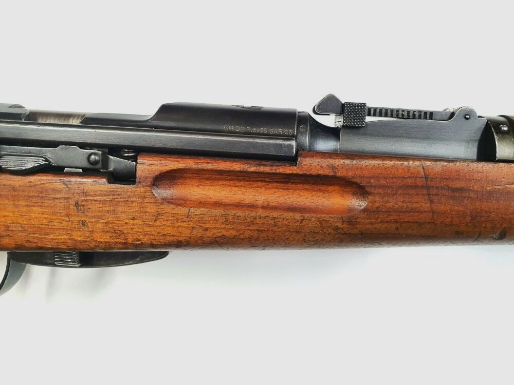 Bern Weapons Factory Repeating Rifle Bern Weapons Factory Swiss K31 Caliber 7.5x55 Swiss complete matching numbers + bayonet