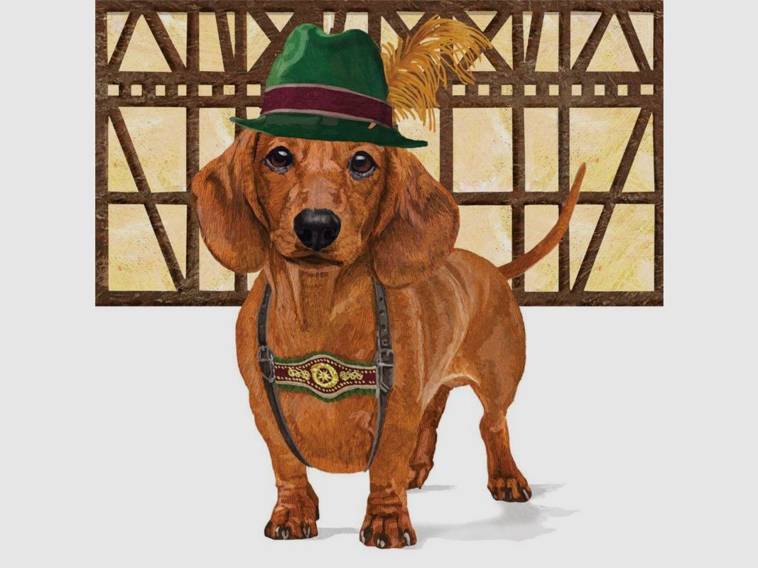 Napkins Dog "Schnitzel", image 2 of 2