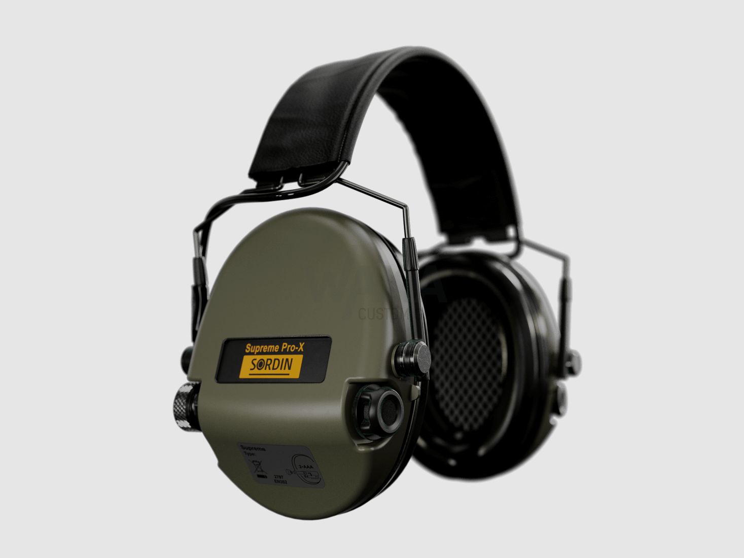 Sordin Supreme Pro-X schwarz/grün