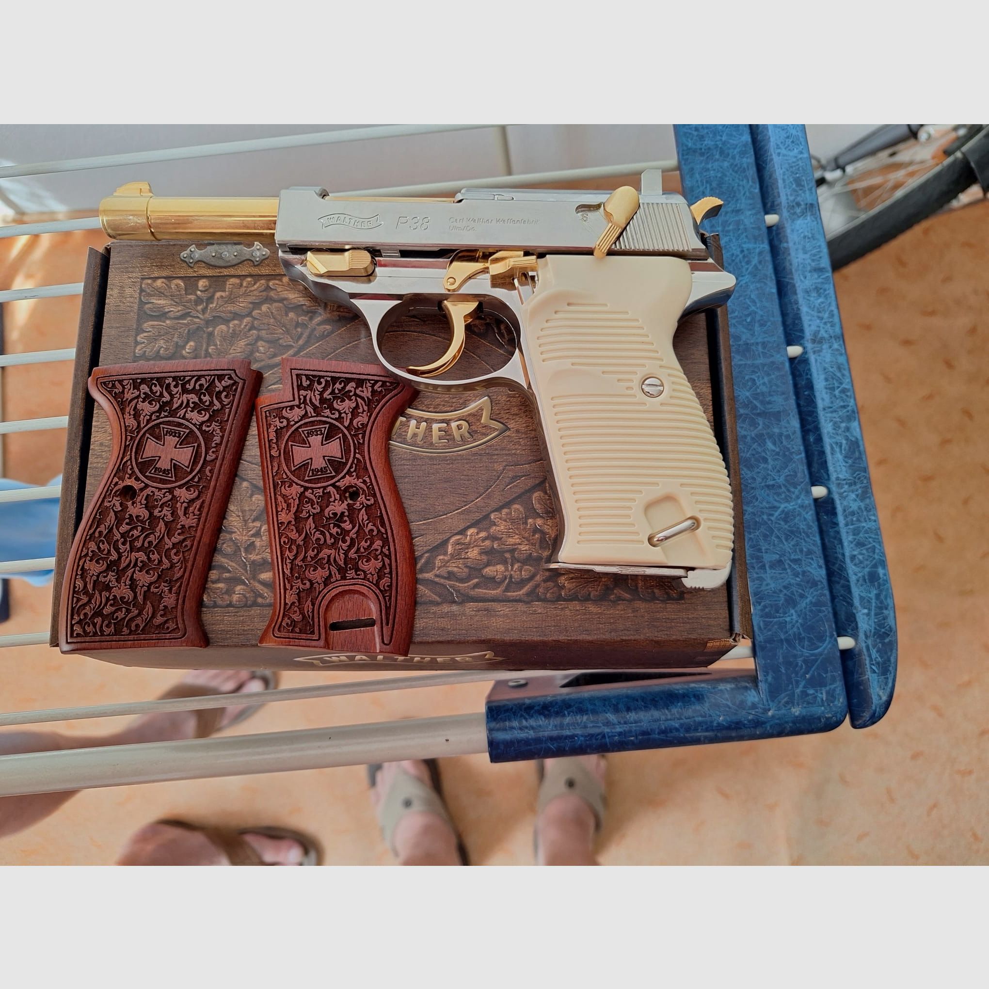 WALTHER P38 cal 4.5 mm unfired
