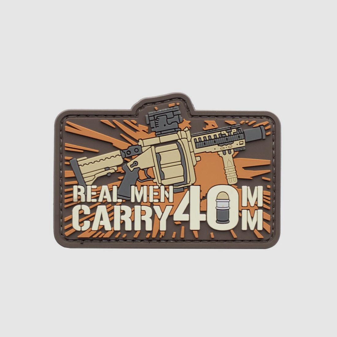 Real Men Carry 40mm PVC Patch