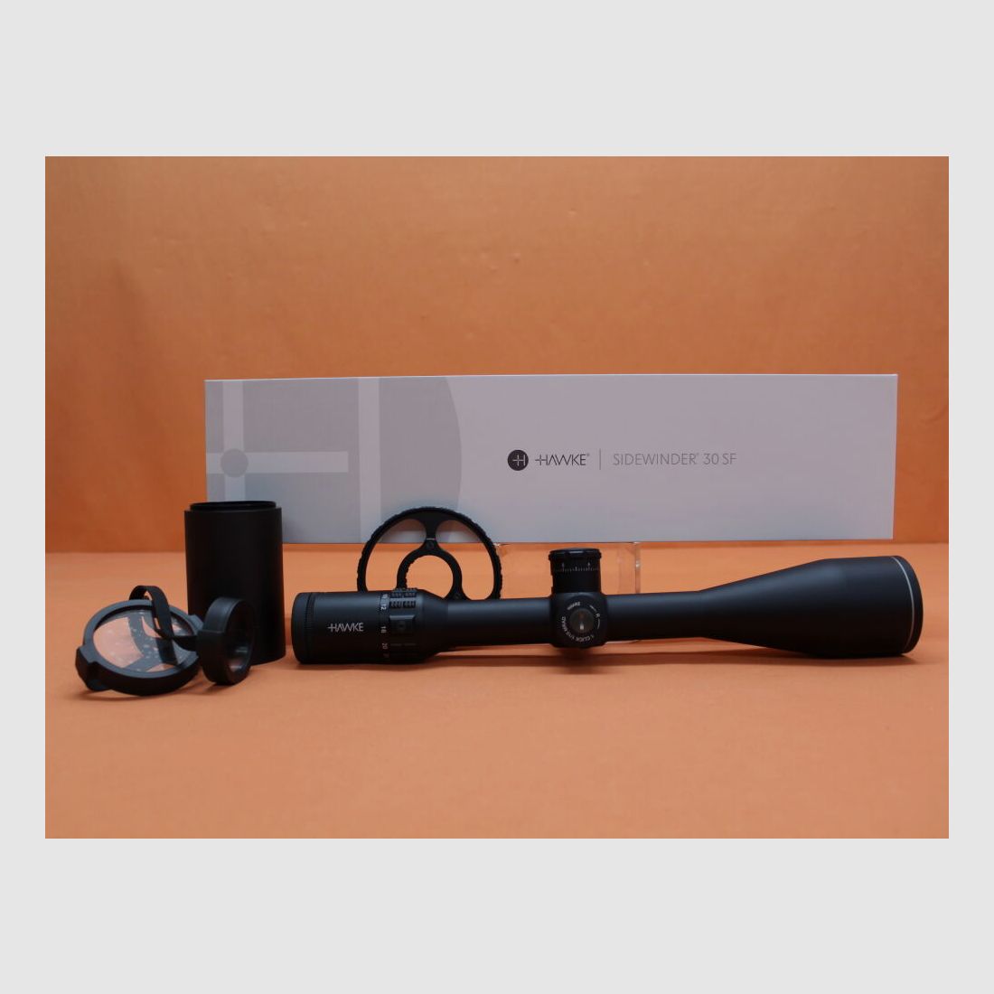 HAWKE HAWKE Sidewinder 30 SF Zielfernrohr 8-32x56 (17271) SR Pro II Leuchtabsehen (2.BE) 10mm Click