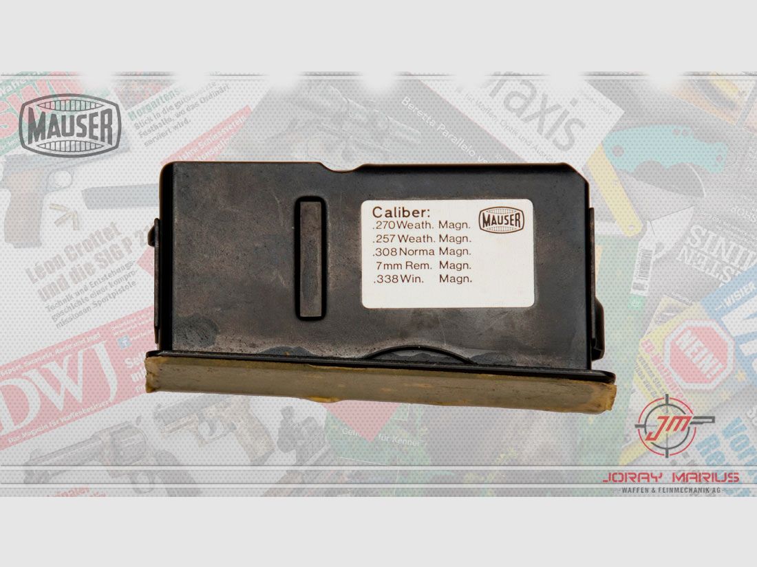 Mauser Magazin .270 Weat / 7mm Rem / .338 Win Mag