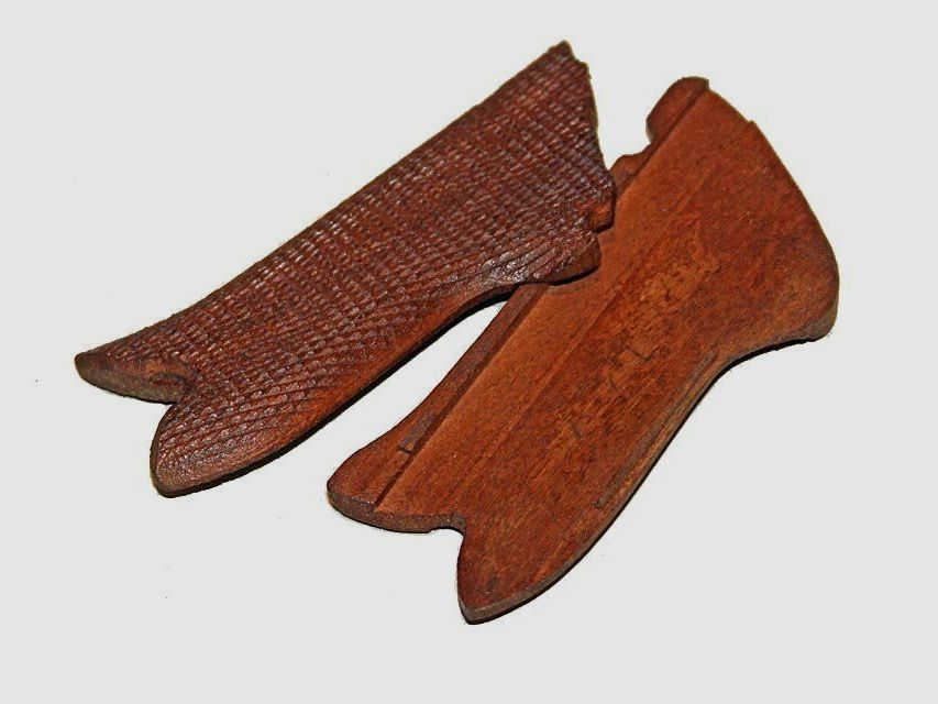 Ordonanzteile P08 Griffschalen Holz