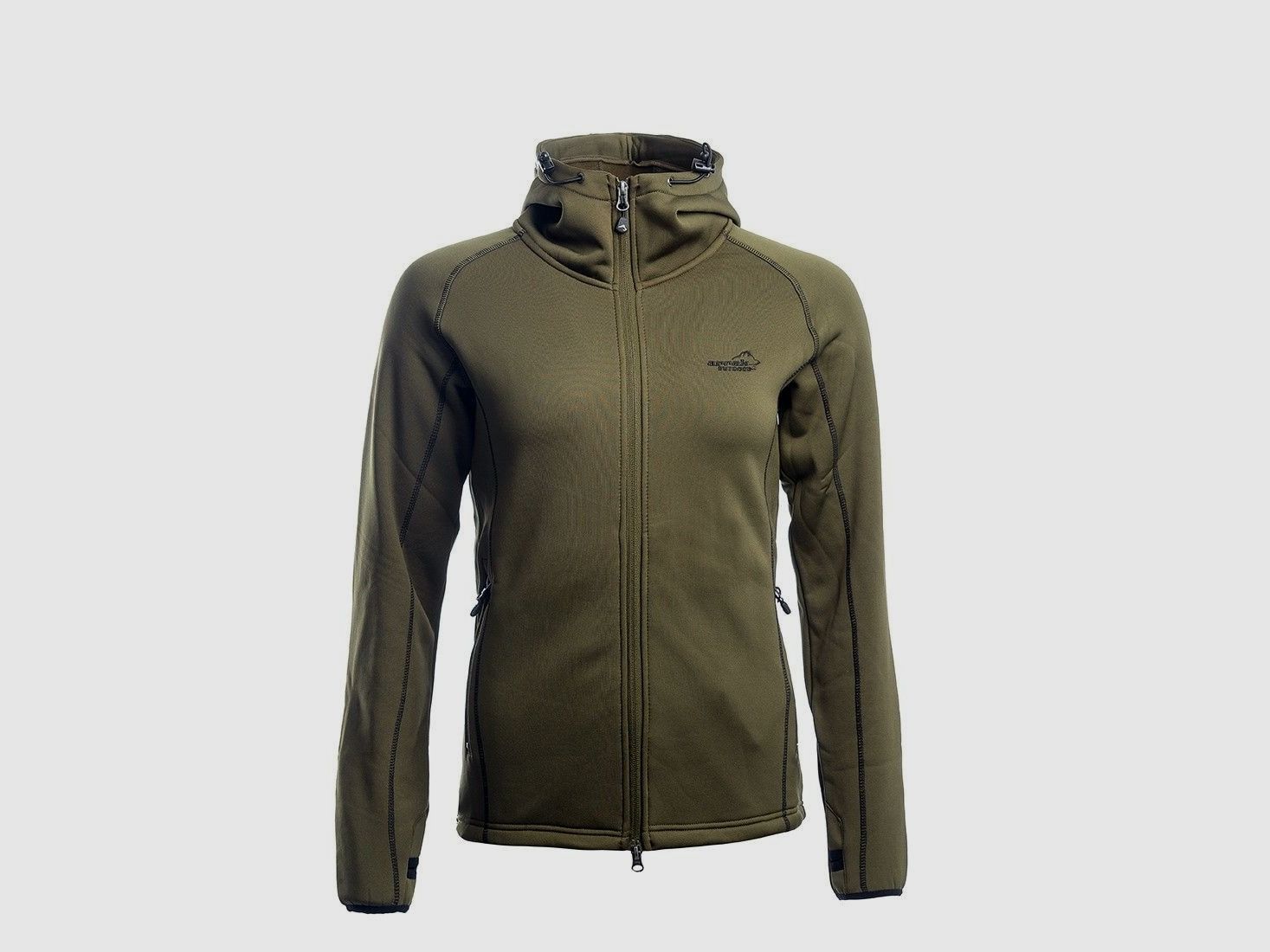 Arrak Powerfleece Dames Olijf, S
