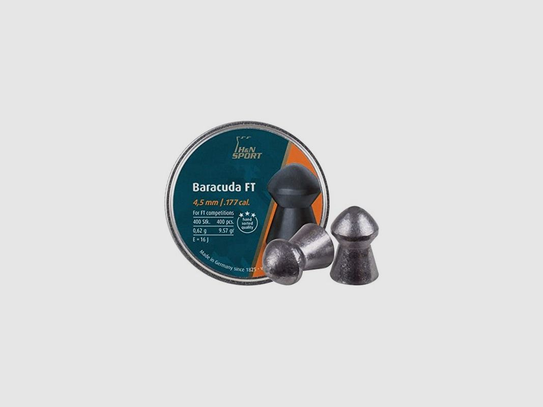 H&N Diabolo Baracuda FT 4.51 400 stuks