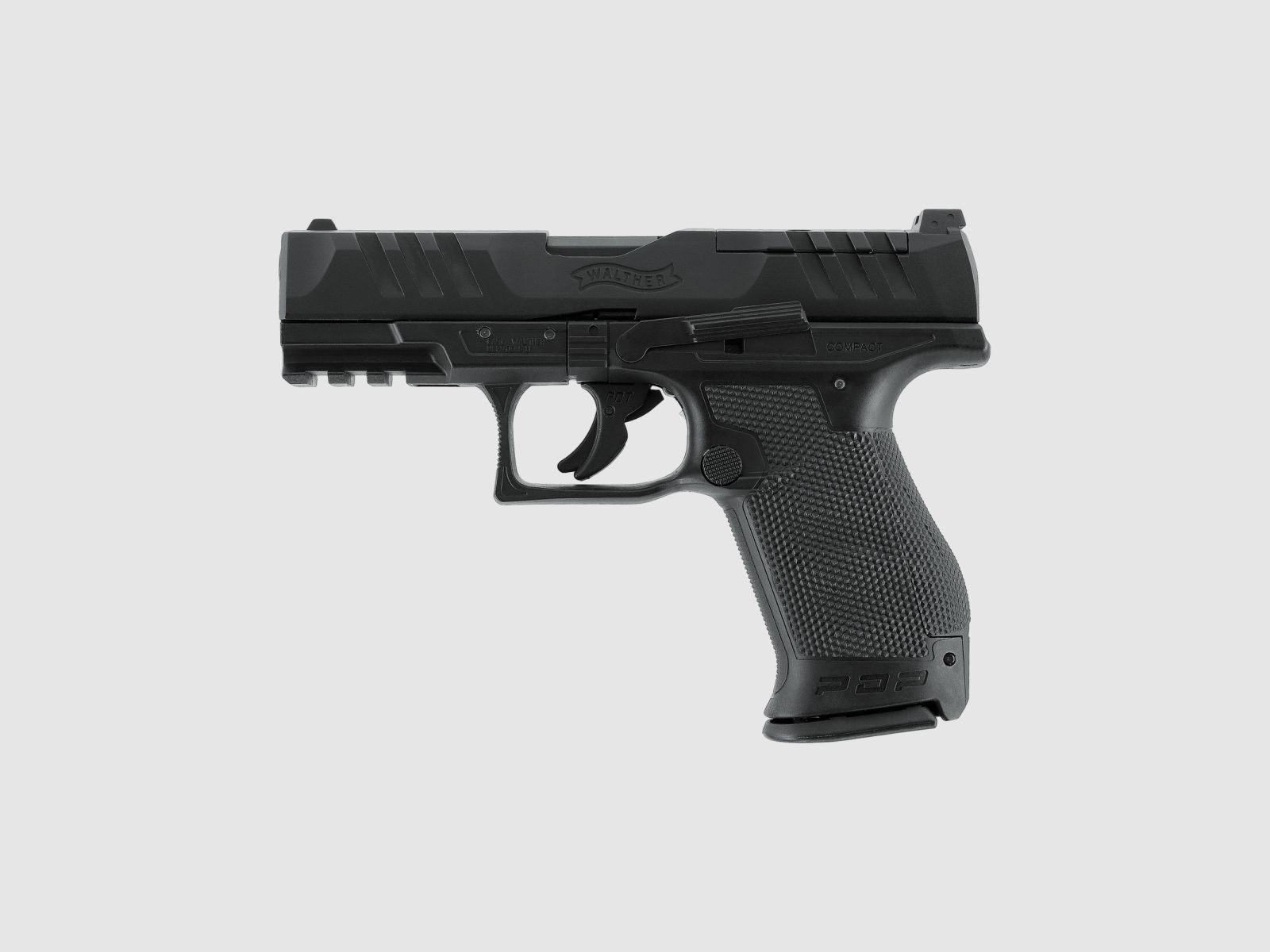 Walther PDP Compact 4" CO2 Pistol Airsoft Ottica Pronta in Nero | Umarex