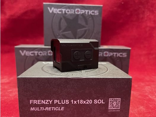 VECTOR OPTICS FRENZY PLUS 1X18X20 SOL MULTI-RÉTICULE