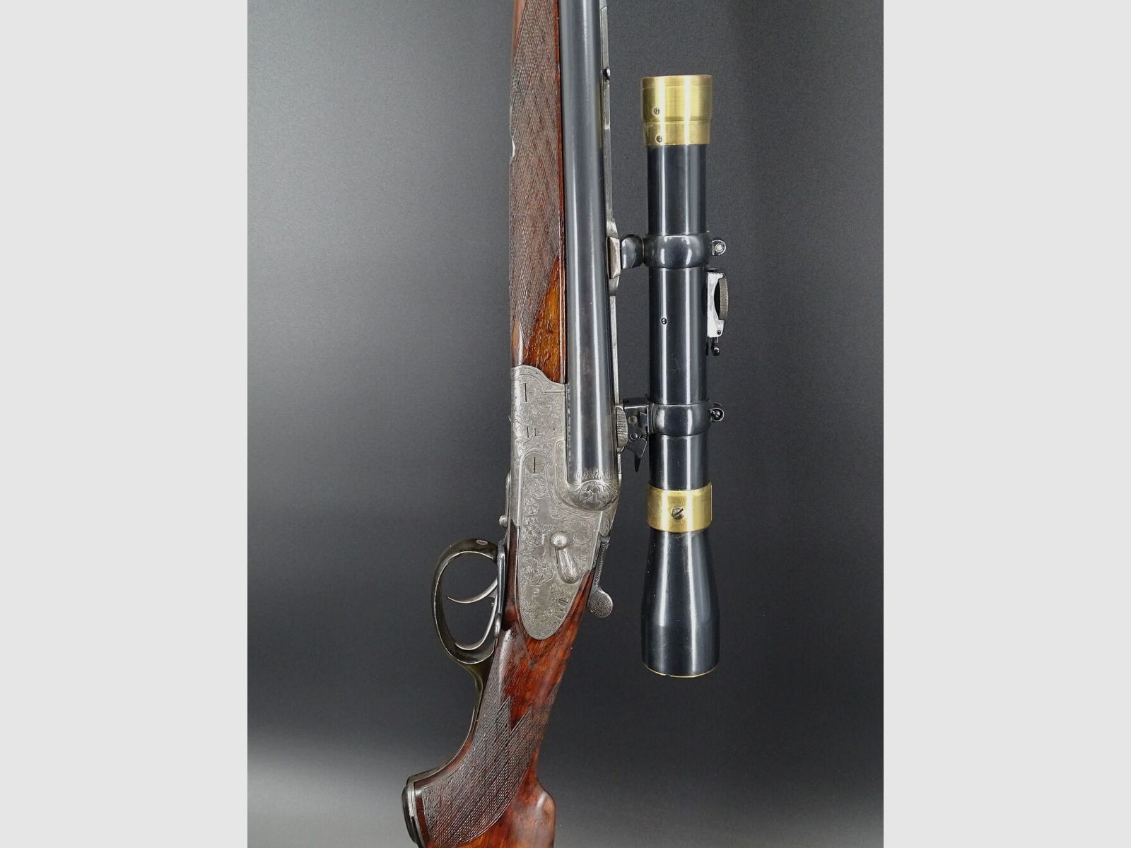 Krieghoff Neptun Primus DRGM year 1936 with ZF Visar 4 1/2 Busch Rathenow collection resolution