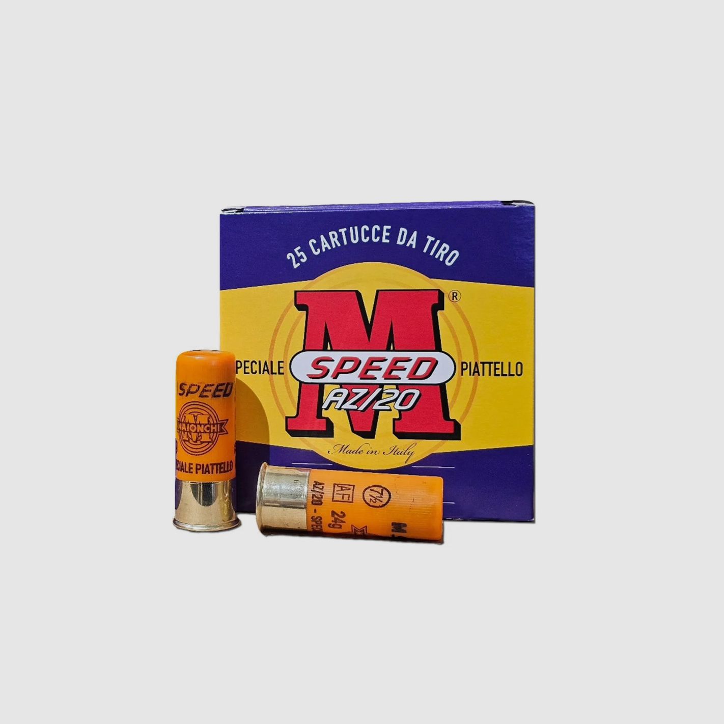 Cartuchos Maionchi M-Speed AZ-20 cal. 12/70 28 g plomo 7 y ½