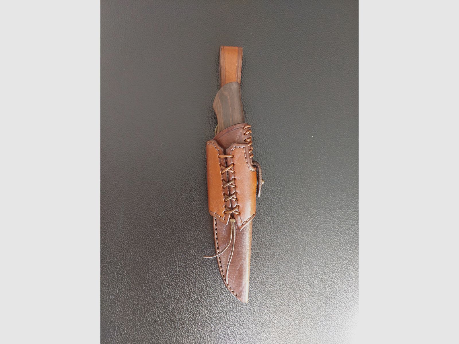 Coltello fatto a mano da -HighlandeR-, realizzato in acciaio Elmax in polvere metallurgica., immagine 5 di 11