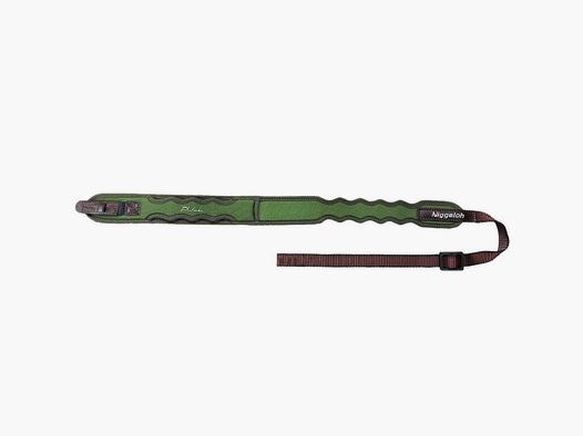 Correa ergonómica para escopetas con asa estibilizadora Niggeloh Pull (Marrón, Loden (100% lana virgen))