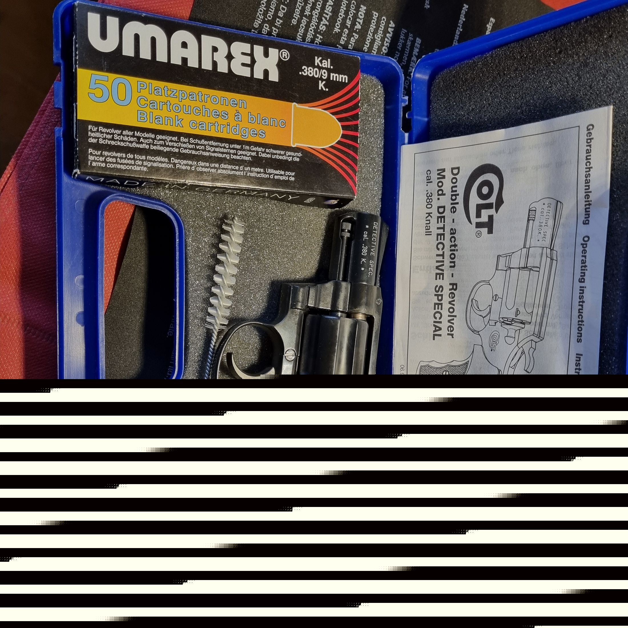 Colt Detective Spezial, brüniert, PTB 603, 2 Zoll, Holzgriff, zzgl. 50 Patronen, altes Modell