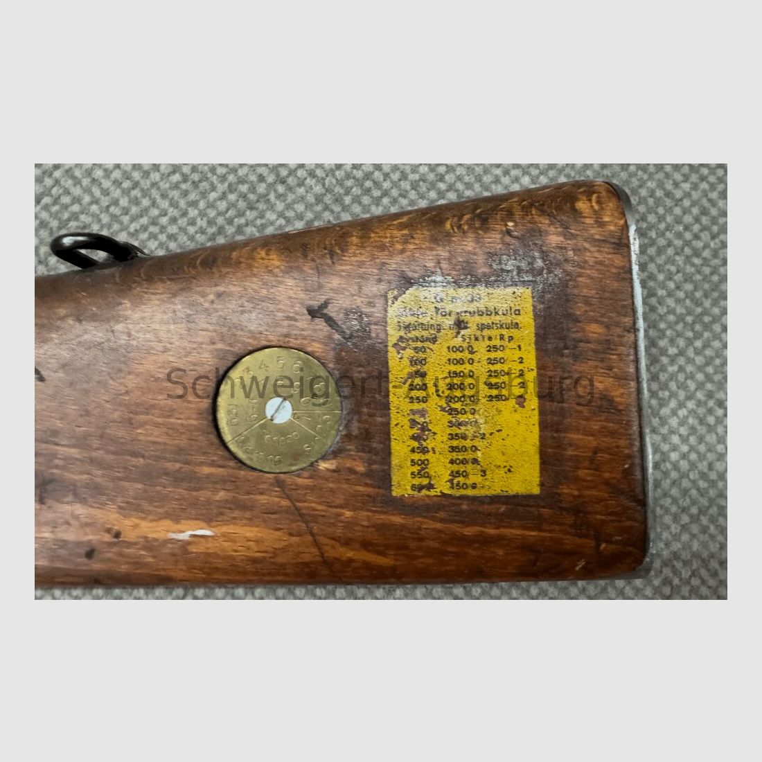 Schweden Karabiner Husqvarna Fertigung Aktiebolag 1942 6,5x55Schwed