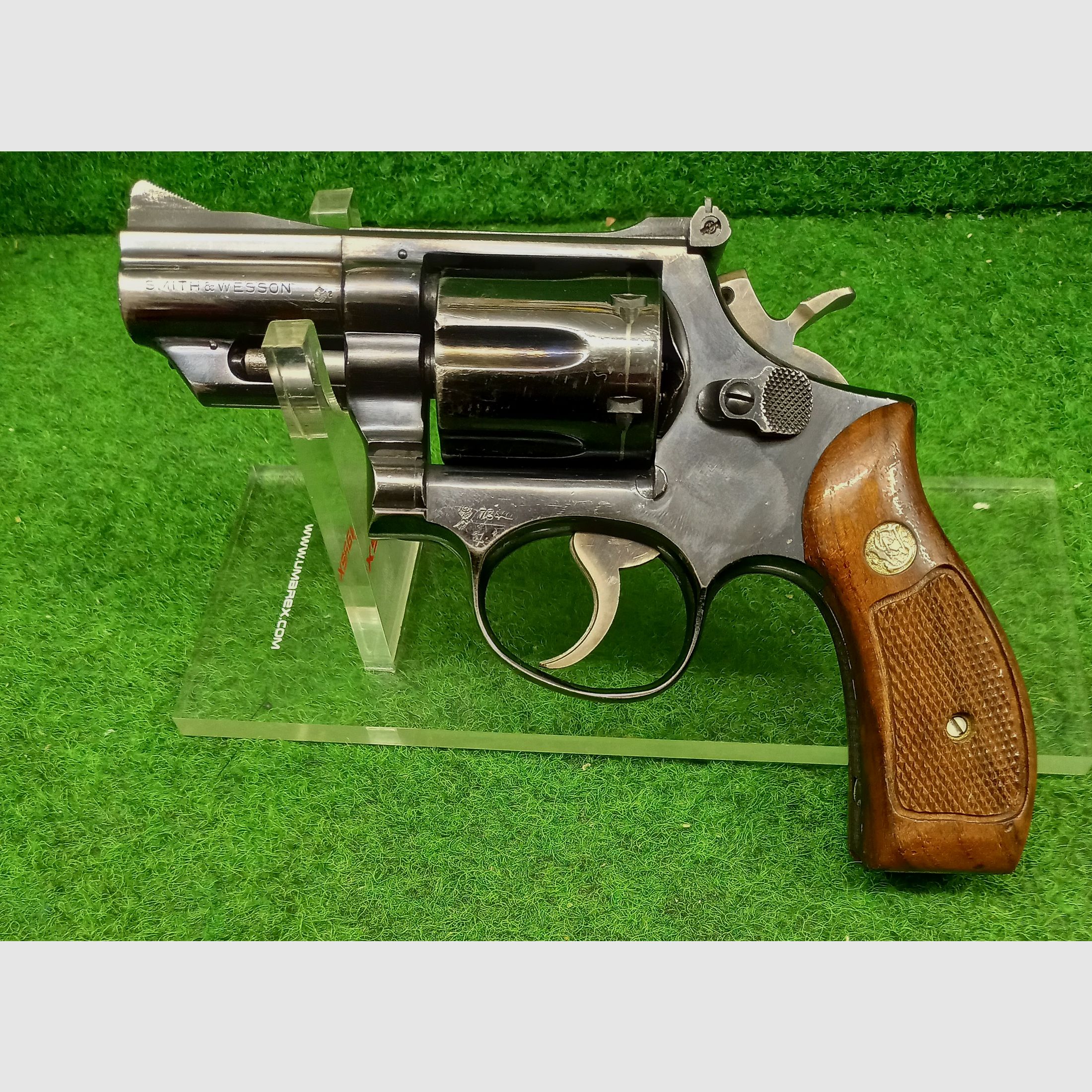 S&W Revolver Kaliber 357Mag der Hamburger Polizei. 