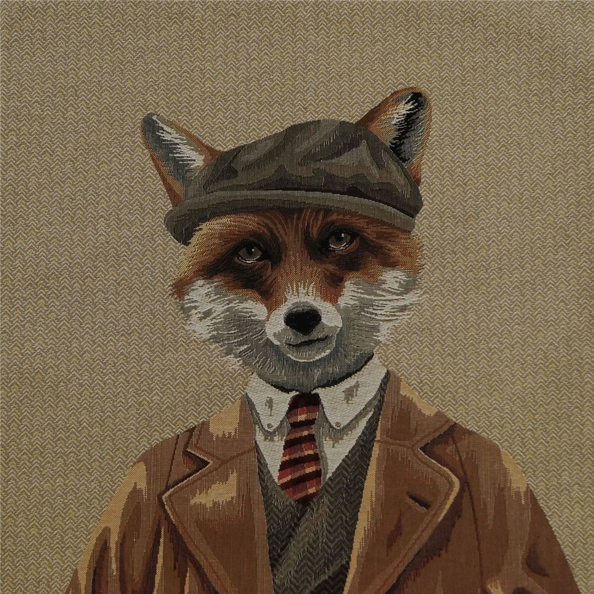 Coussin Lovergreen Motif Coussin Renard avec Chapeau