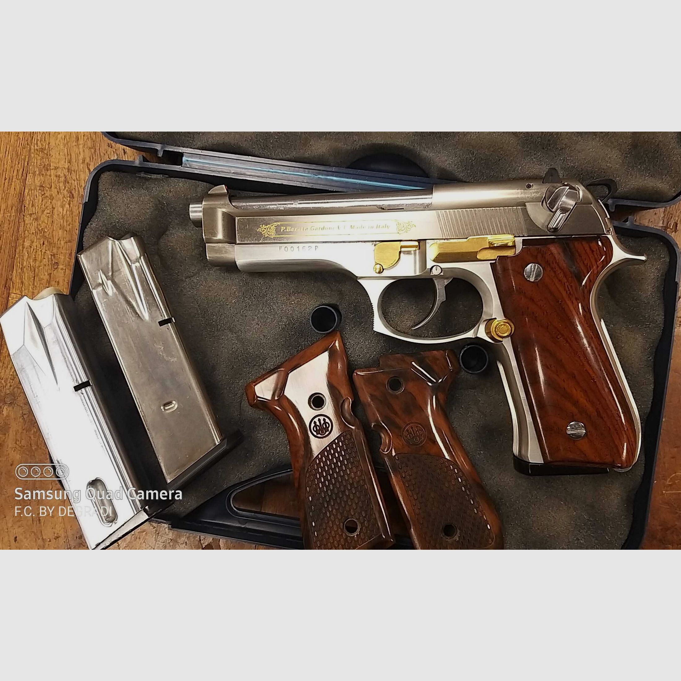 BERETTA 98 FS STAINLESS GOLD 9X21, image 5 sur 5