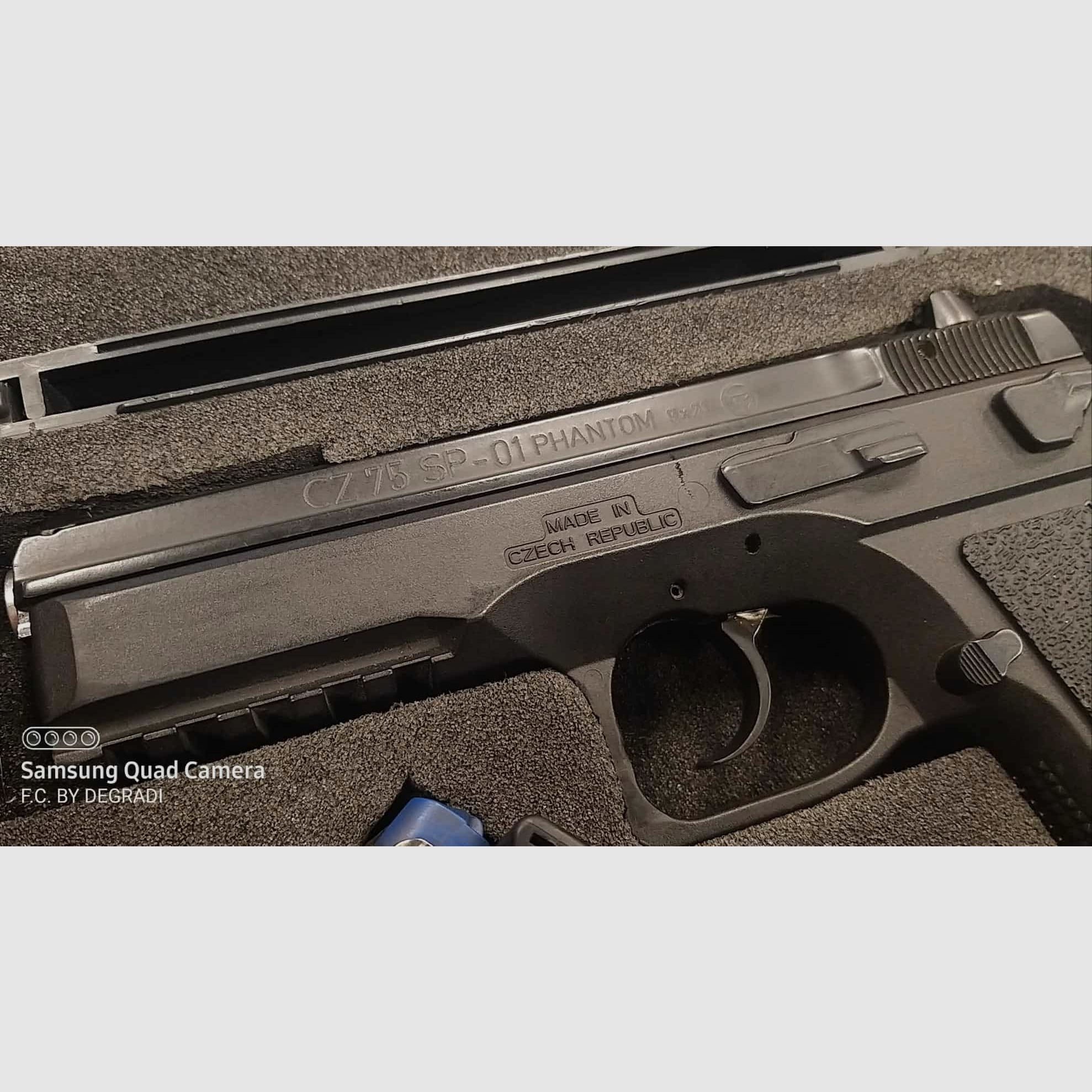 CZ PHANTOM 75 SP 01 KALIBER 9X21, zdjęcie 3 z 4