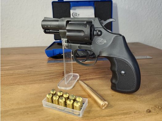 Umarex Colt Detective Spezial 9mm RK +Walther Pepper Patronen + kleines Taschenmesser
