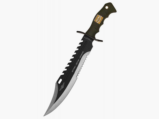 United Cutlery Marine Force Recon Bowie-Messer mit Sägerücken