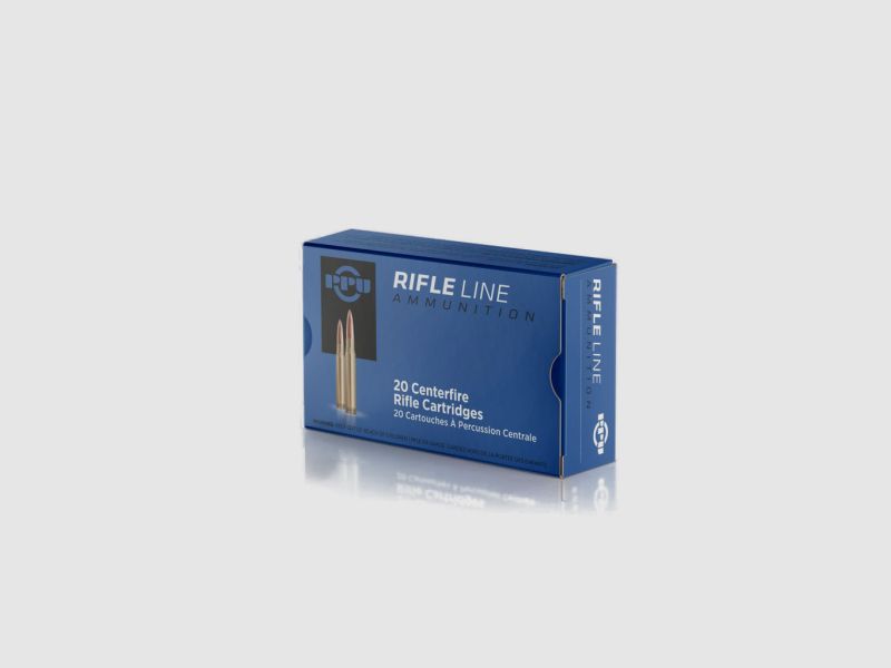 PPU .222REM - 55GRS. / 3.56G. - FMJ BT - 20 ROUNDS