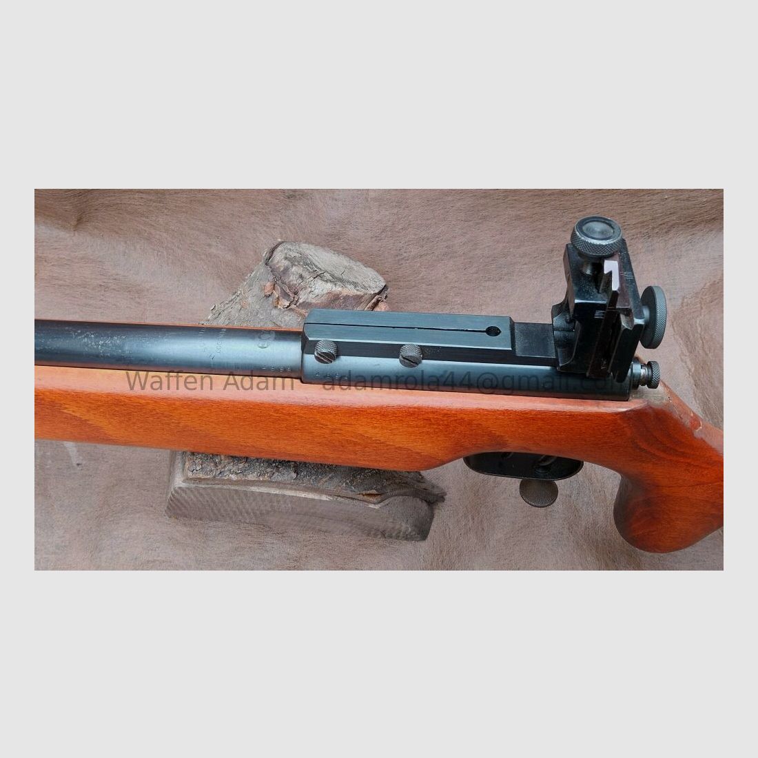 H.Schmidt K.G. Oggenhausen/Württemberg. Zimmer rifle