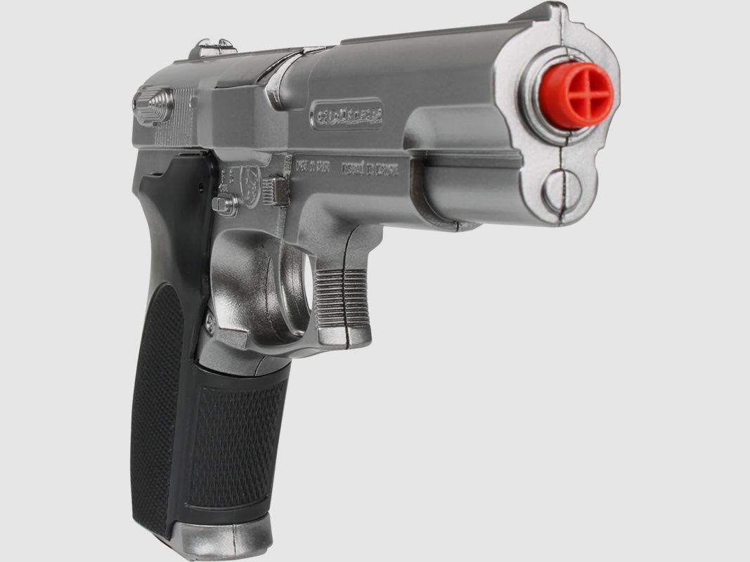 Gonher Polizeipistole aus Metall, 8 Schuss, 45/0, Bild 2 von 5