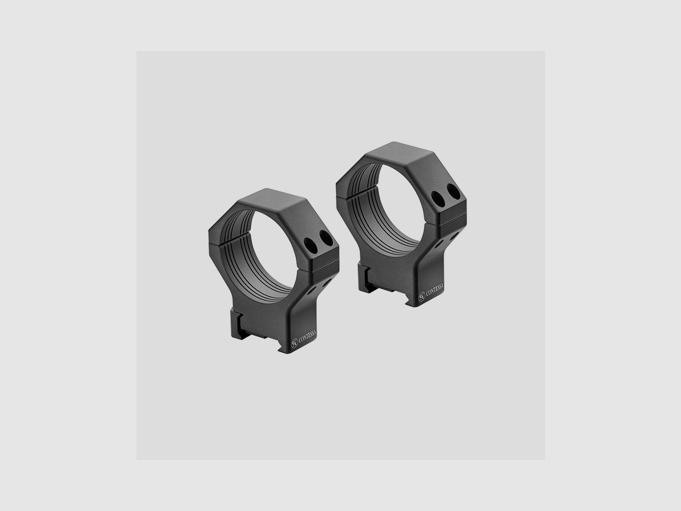 CONTESSA ANELLI LPR02/B – LIGHT PICATINNY RINGS ø30mm H 12 mm