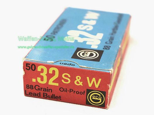 Geco - Fürth Pistol Cartridges .32 S&W short